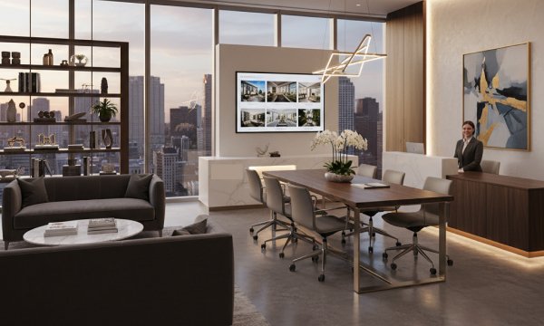 M3M Cosmos Manesar office reception