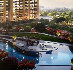 Interior of business suite in M3M Commercial Manesar